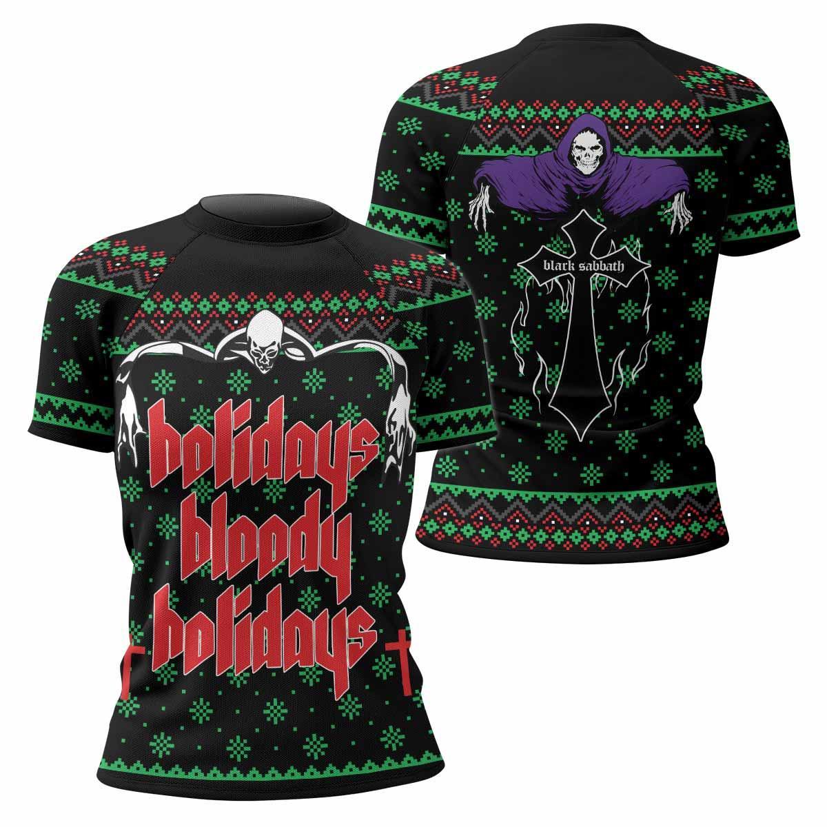 Holidays Bloody Holidays Rash Guard