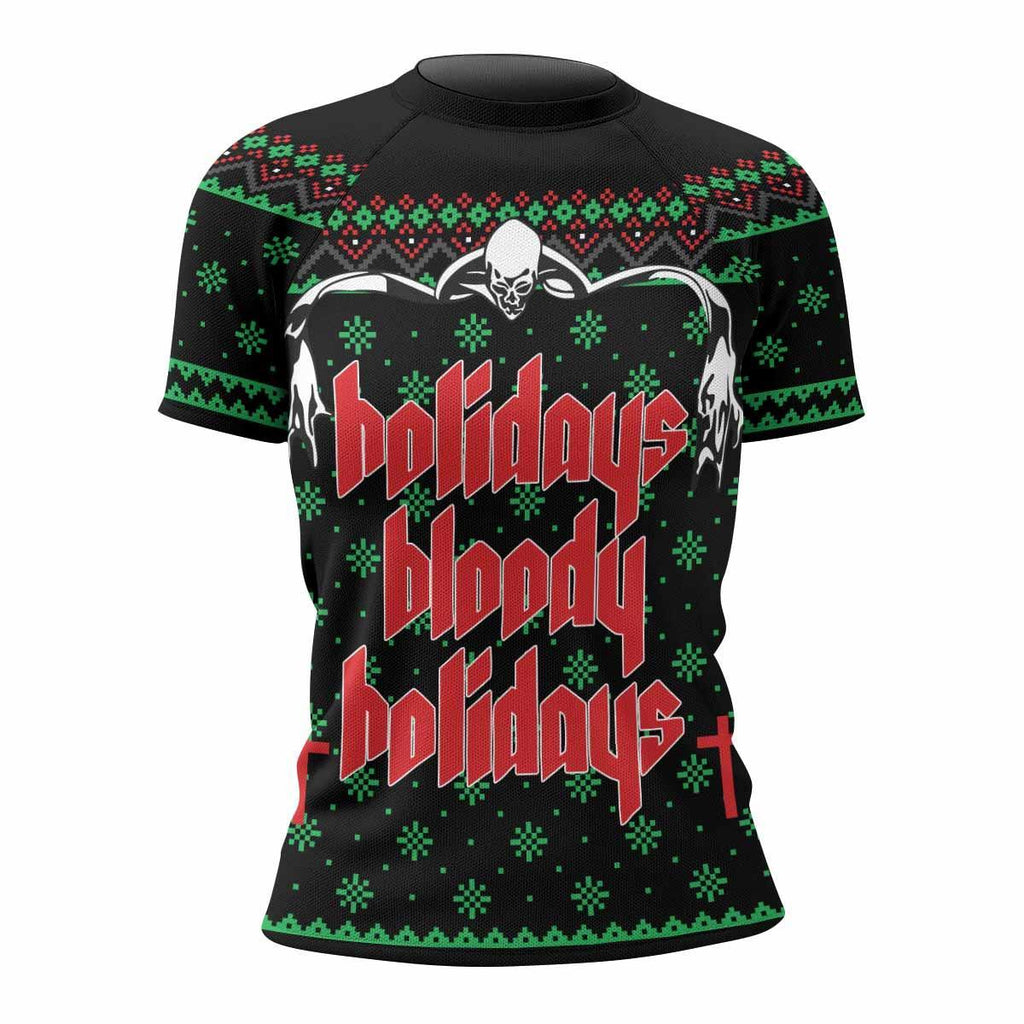 Holidays Bloody Holidays Rash Guard