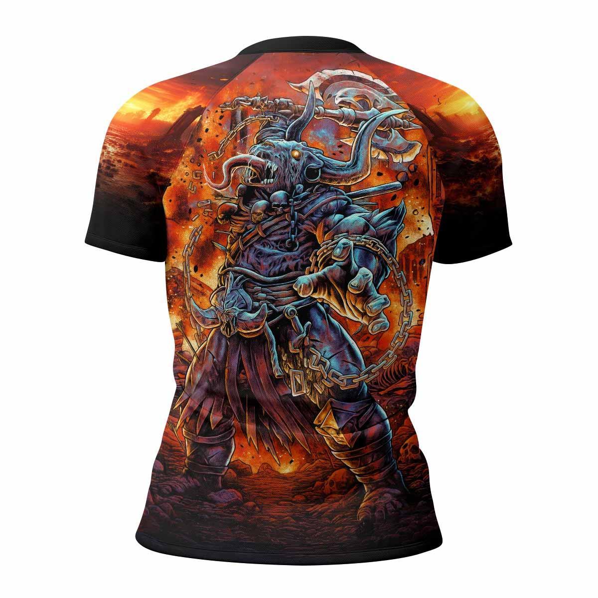 Inferno Minotaur Rash Guard