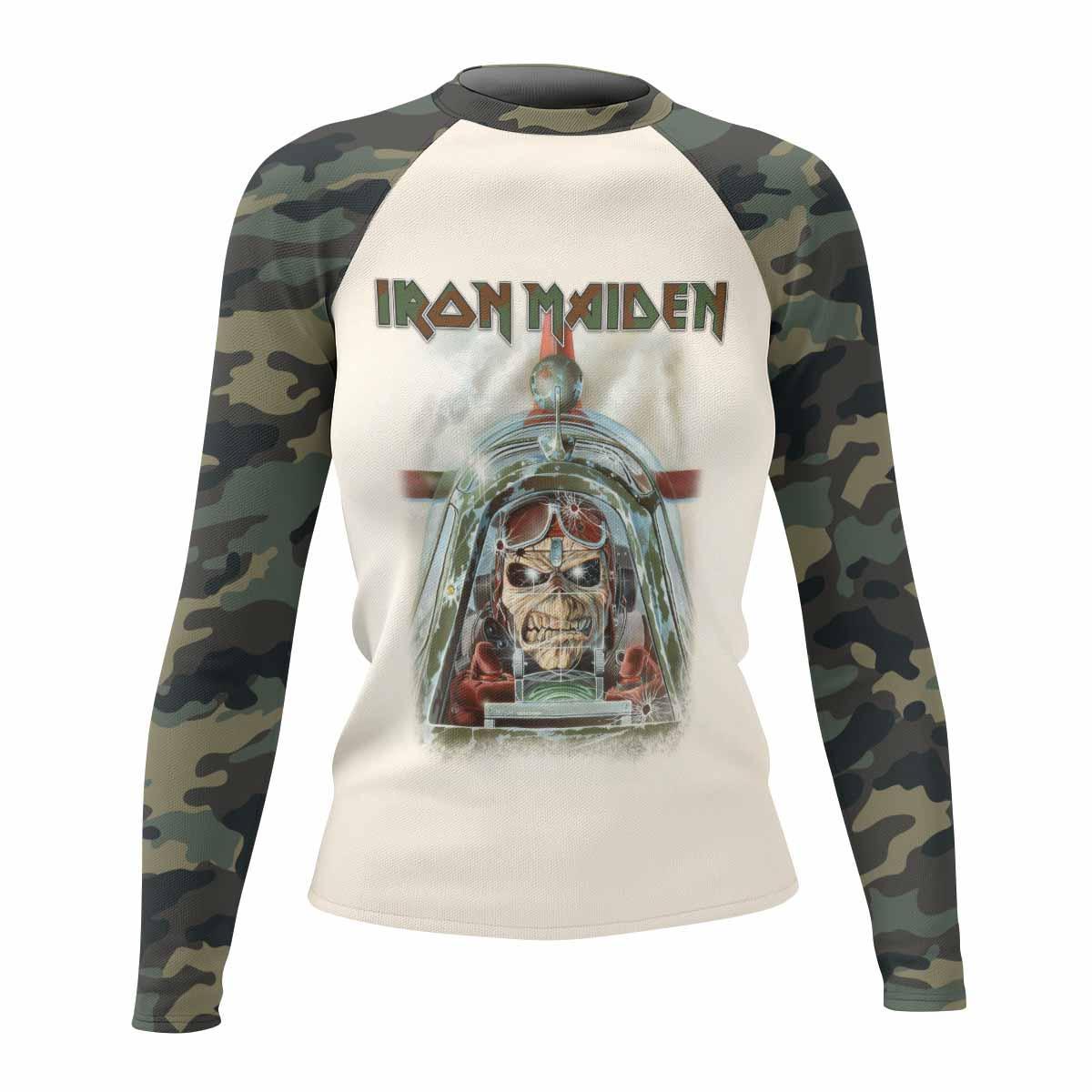 Iron Maiden Aces High Chokes Tight Rash Guard