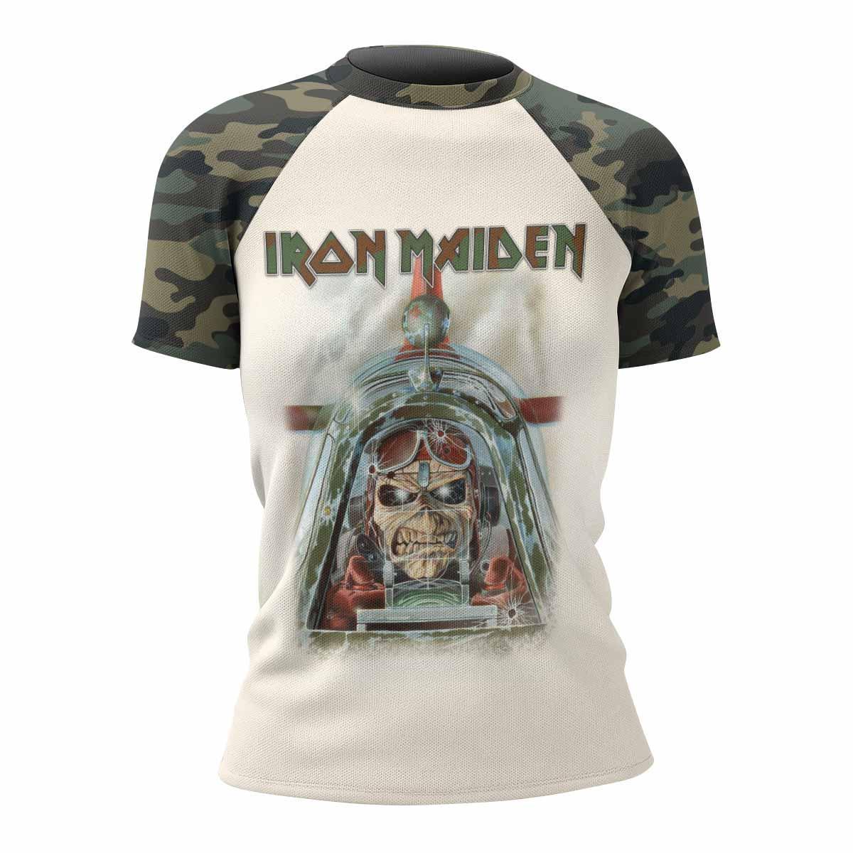 Iron Maiden Aces High Chokes Tight Rash Guard