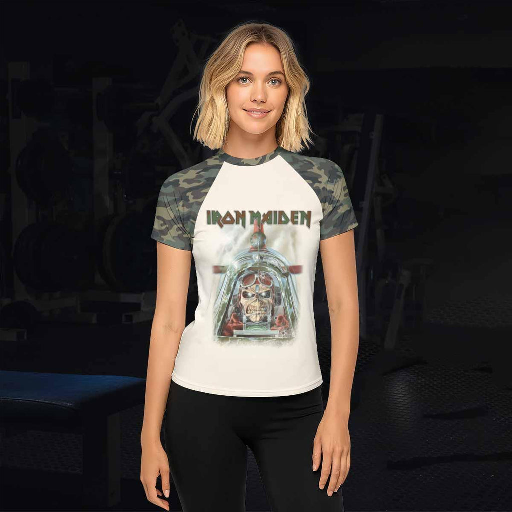 Iron Maiden Aces High Chokes Tight Rash Guard