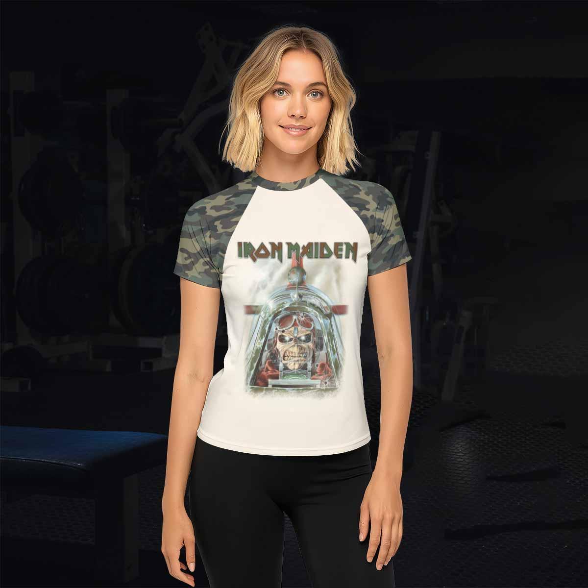 Iron Maiden Aces High Chokes Tight Rash Guard