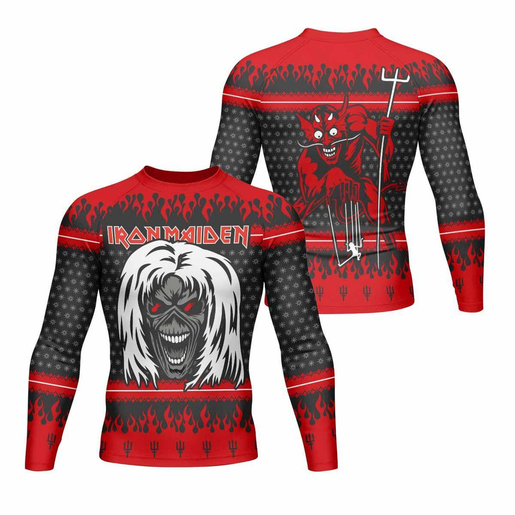Iron Maiden Devil Rash Guard