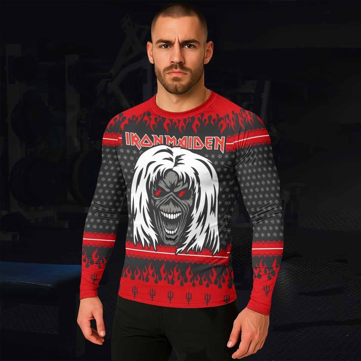 Iron Maiden Devil Rash Guard