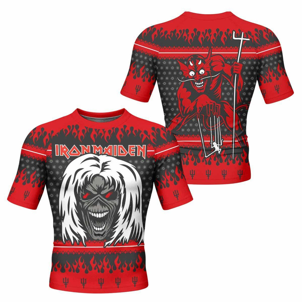Iron Maiden Devil Rash Guard