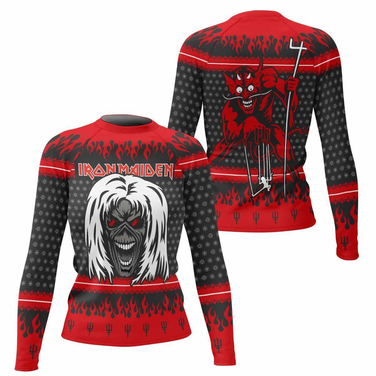 Iron Maiden Devil Rash Guard