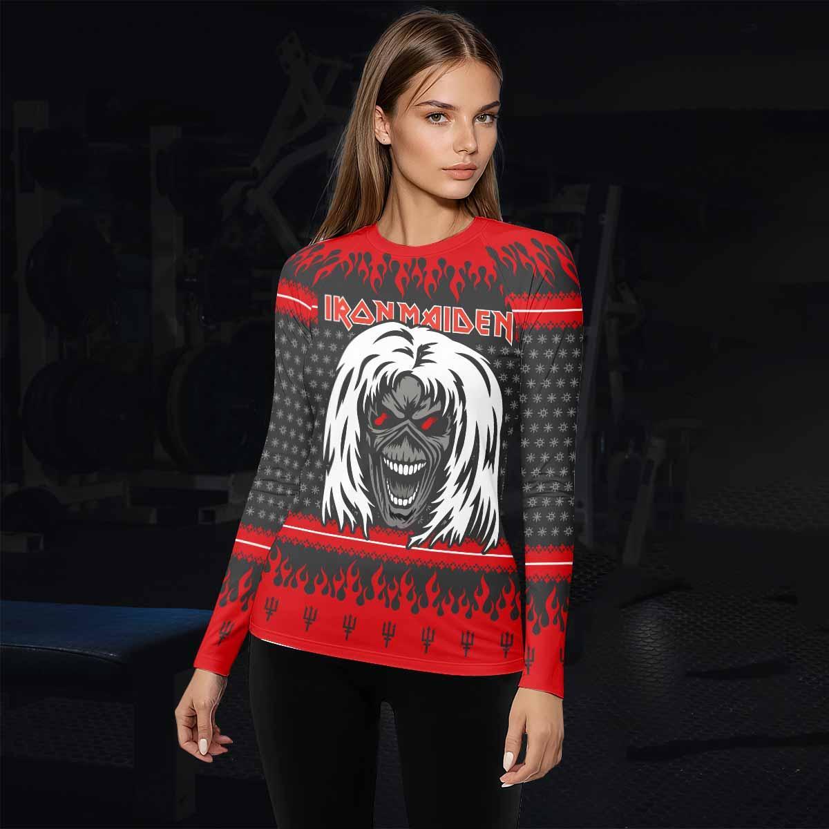 Iron Maiden Devil Rash Guard