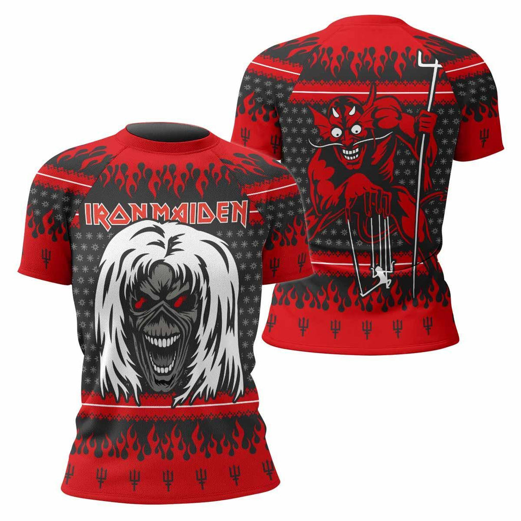 Iron Maiden Devil Rash Guard