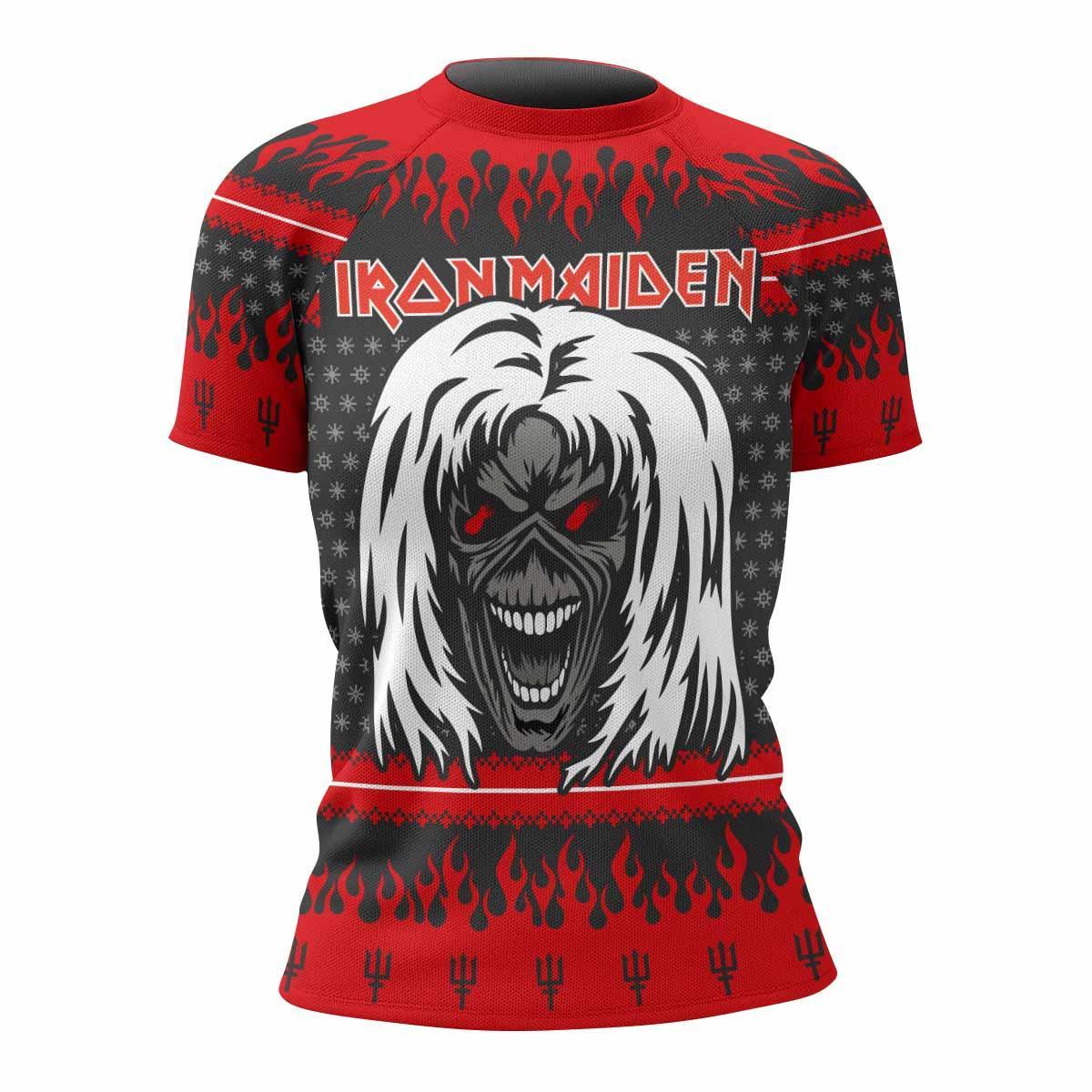 Iron Maiden Devil Rash Guard