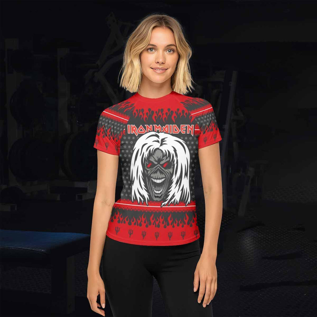 Iron Maiden Devil Rash Guard