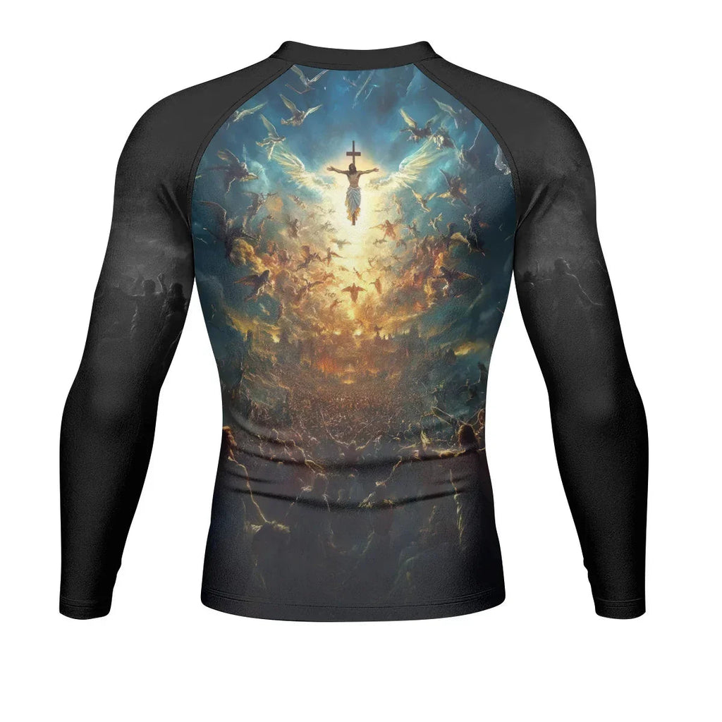 Isaiah 41:10 Fear Not Rash Guard