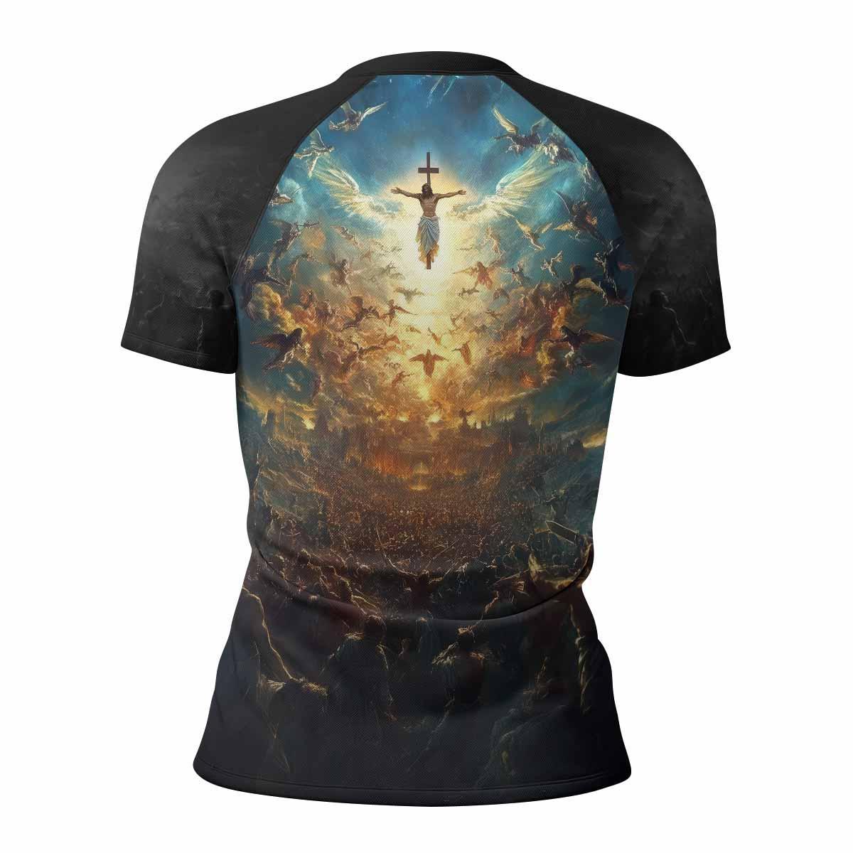 Isaiah 41:10 Fear Not Rash Guard