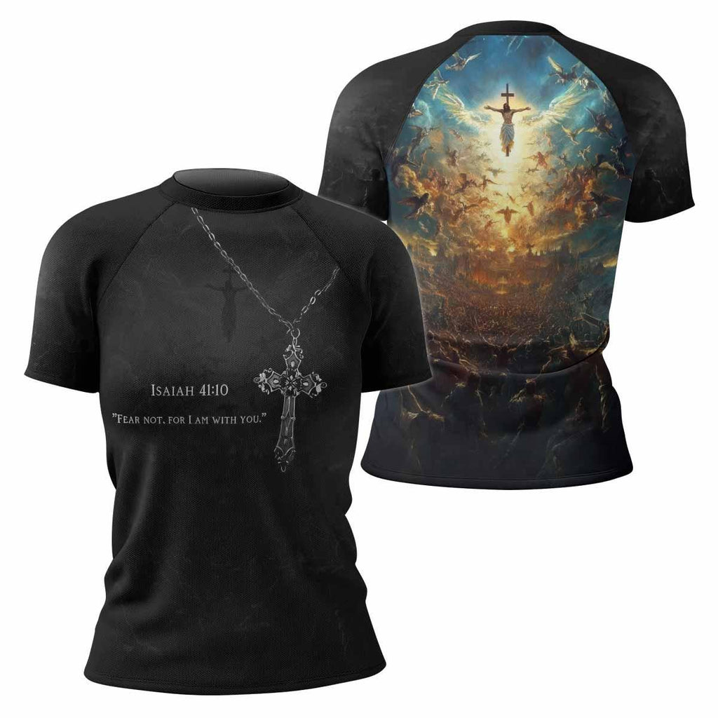 Isaiah 41:10 Fear Not Rash Guard