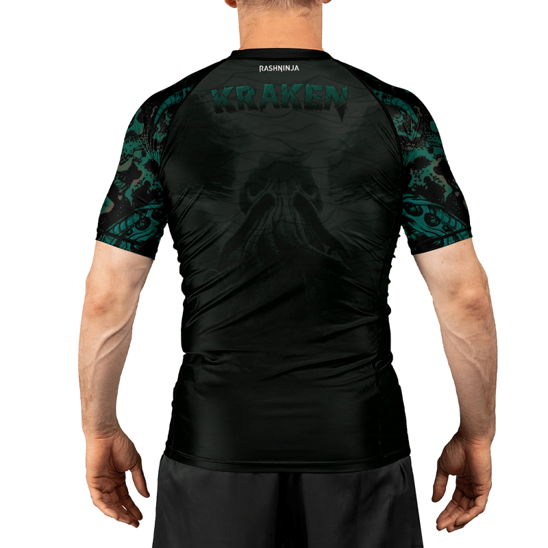 Rashninja The Kraken Men's Short Sleeve Rash Guard