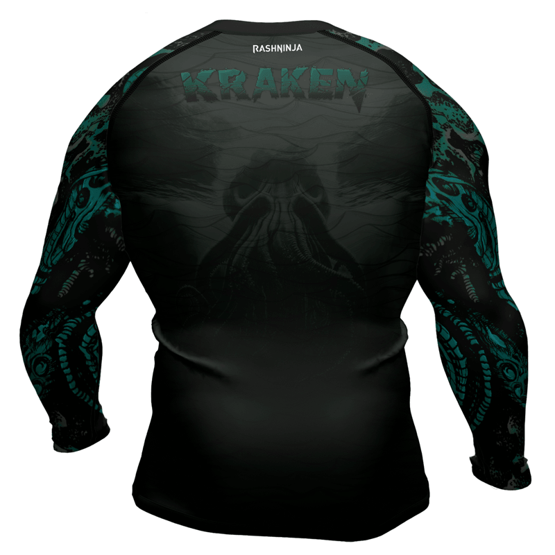 Rashninja The Kraken Men's Long Sleeve Rash Guard