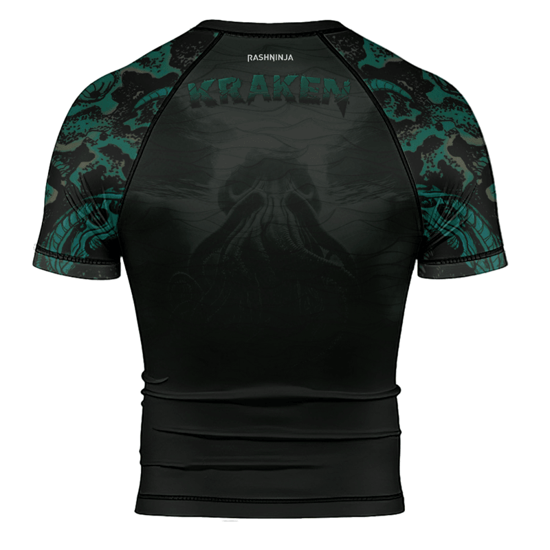 Rashninja The Kraken Men's Short Sleeve Rash Guard