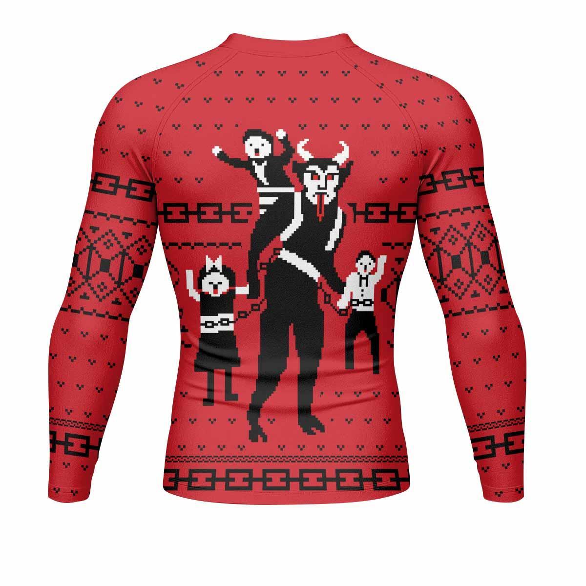 Krampus Christmas Rash Guard