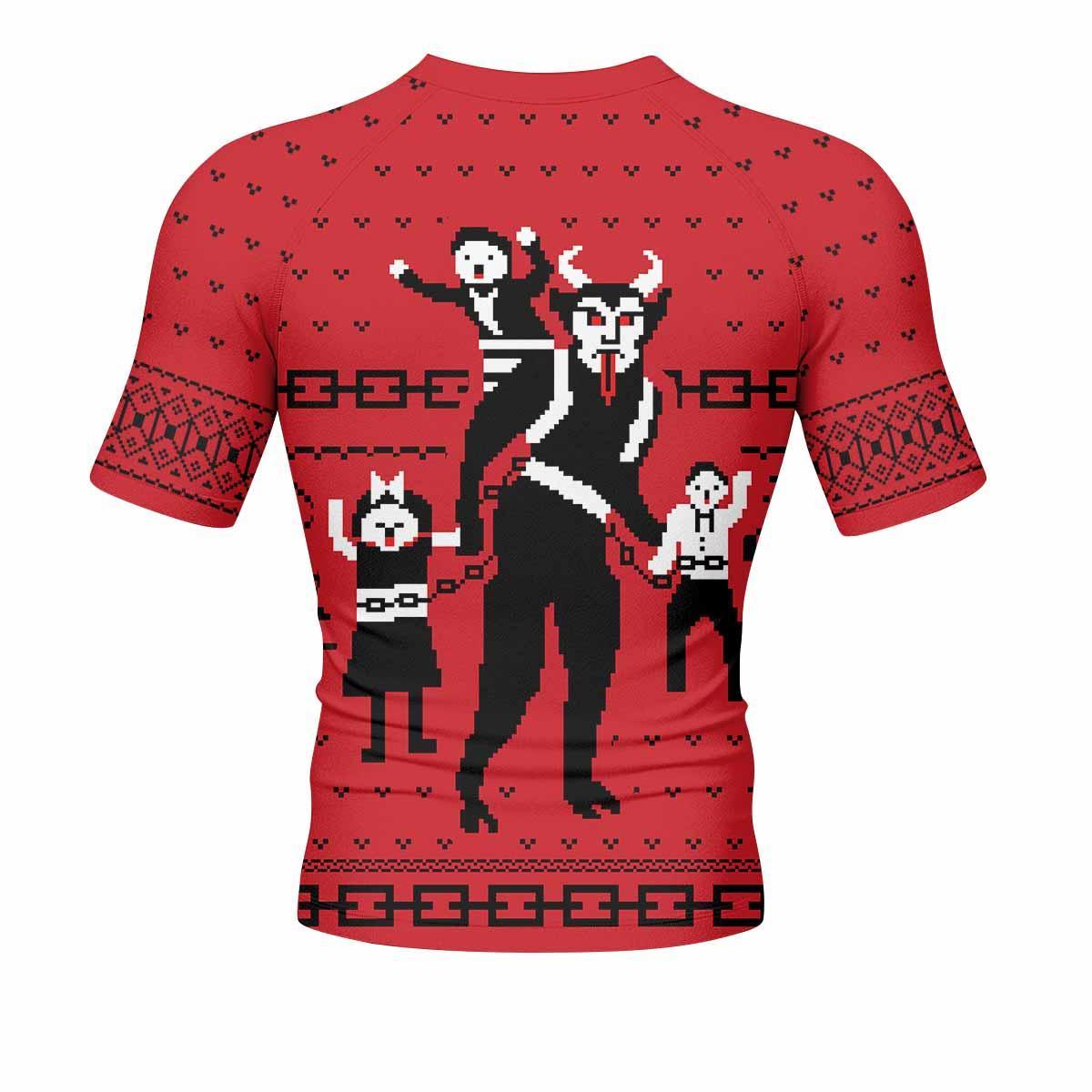 Krampus Christmas Rash Guard
