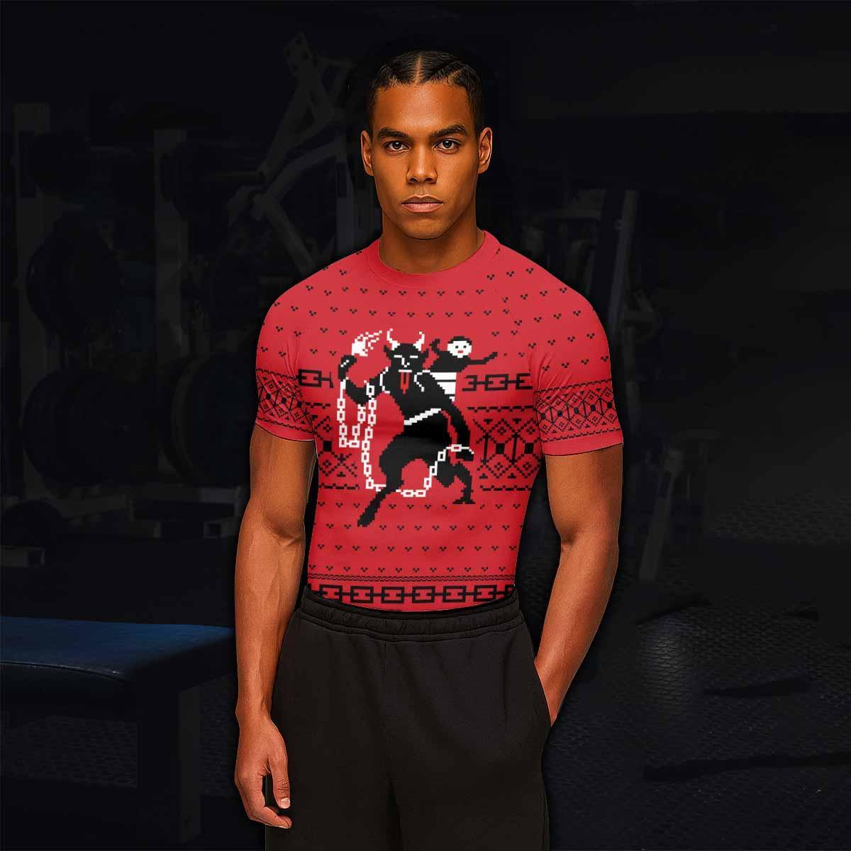 Krampus Christmas Rash Guard