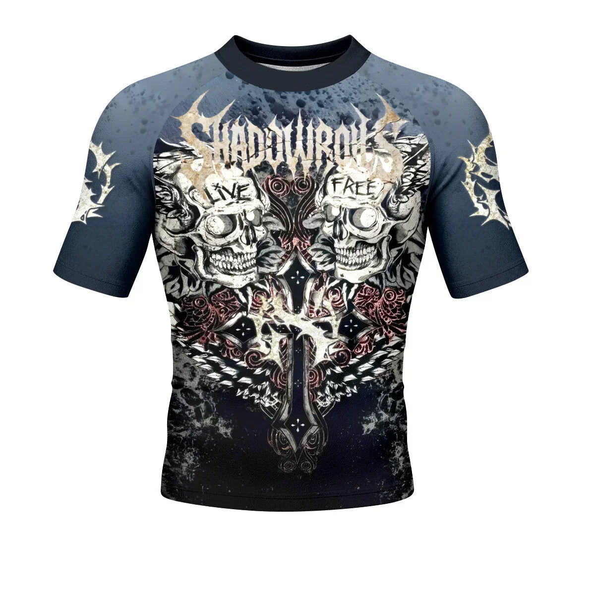 Live Free Warrior Rash Guard