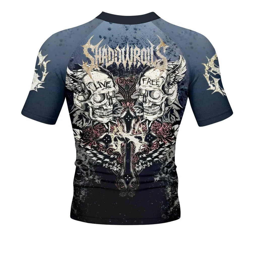 Live Free Warrior Rash Guard
