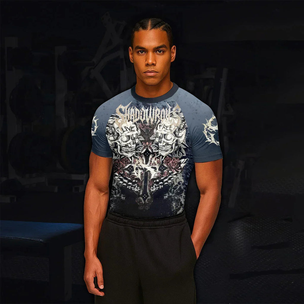 Live Free Warrior Rash Guard