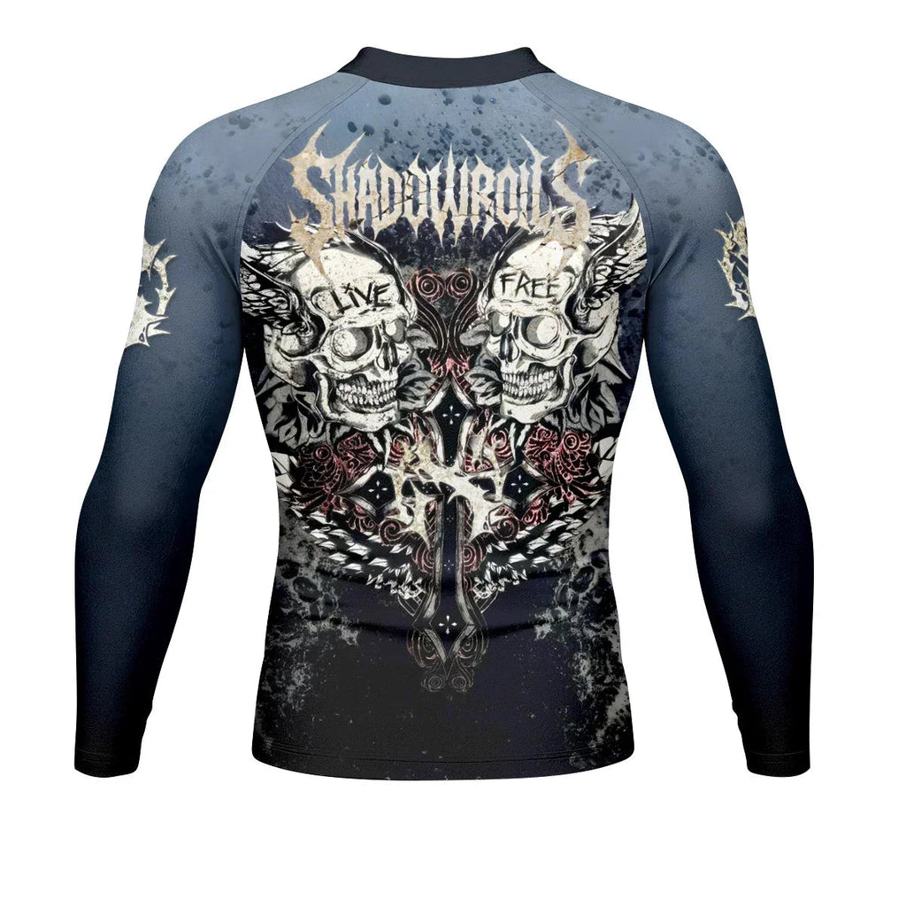 Live Free Warrior Rash Guard