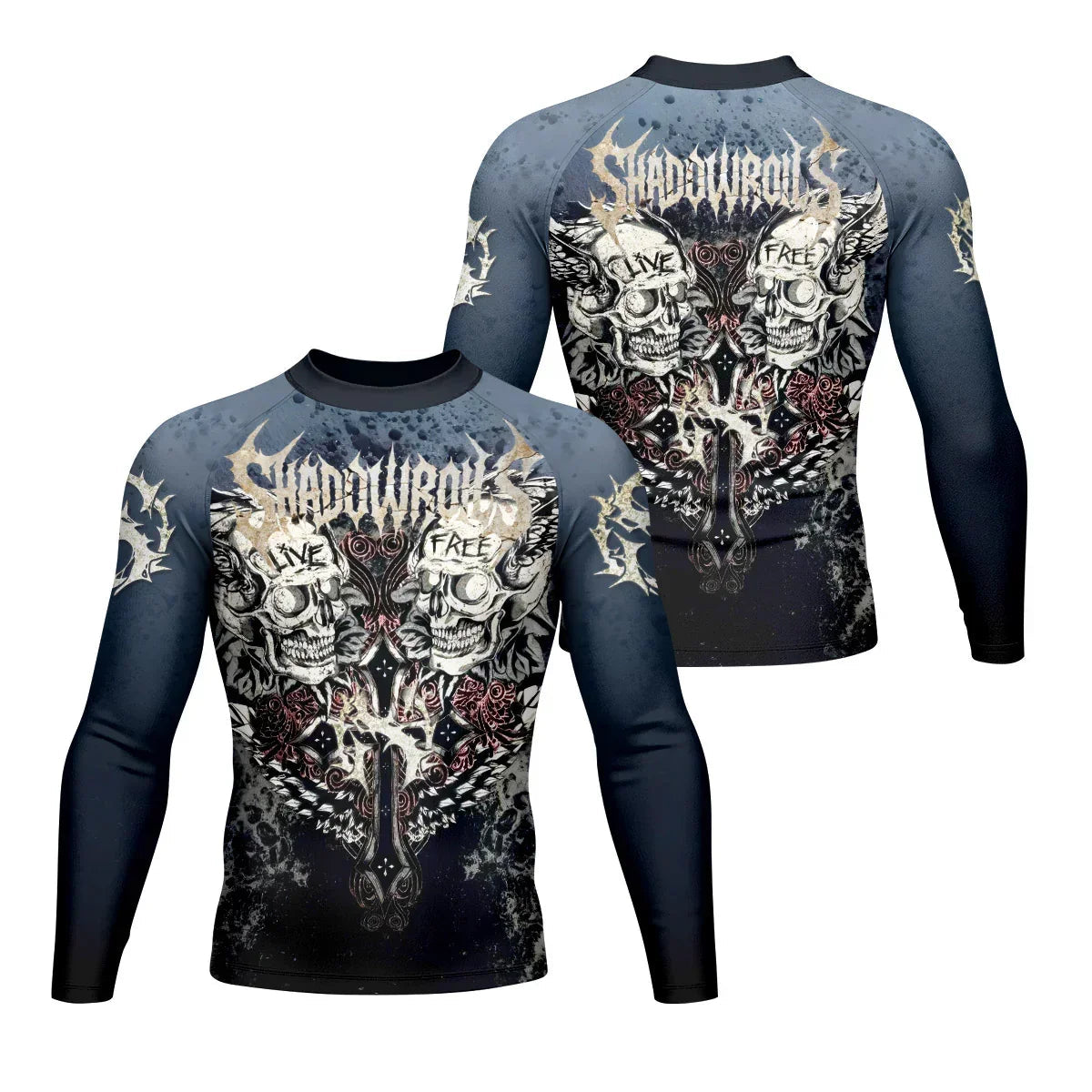 Live Free Warrior Rash Guard