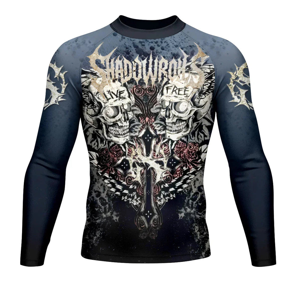 Live Free Warrior Rash Guard