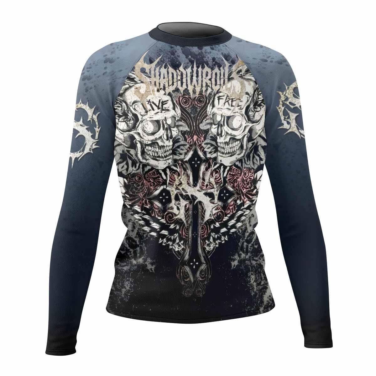 Live Free Warrior Rash Guard