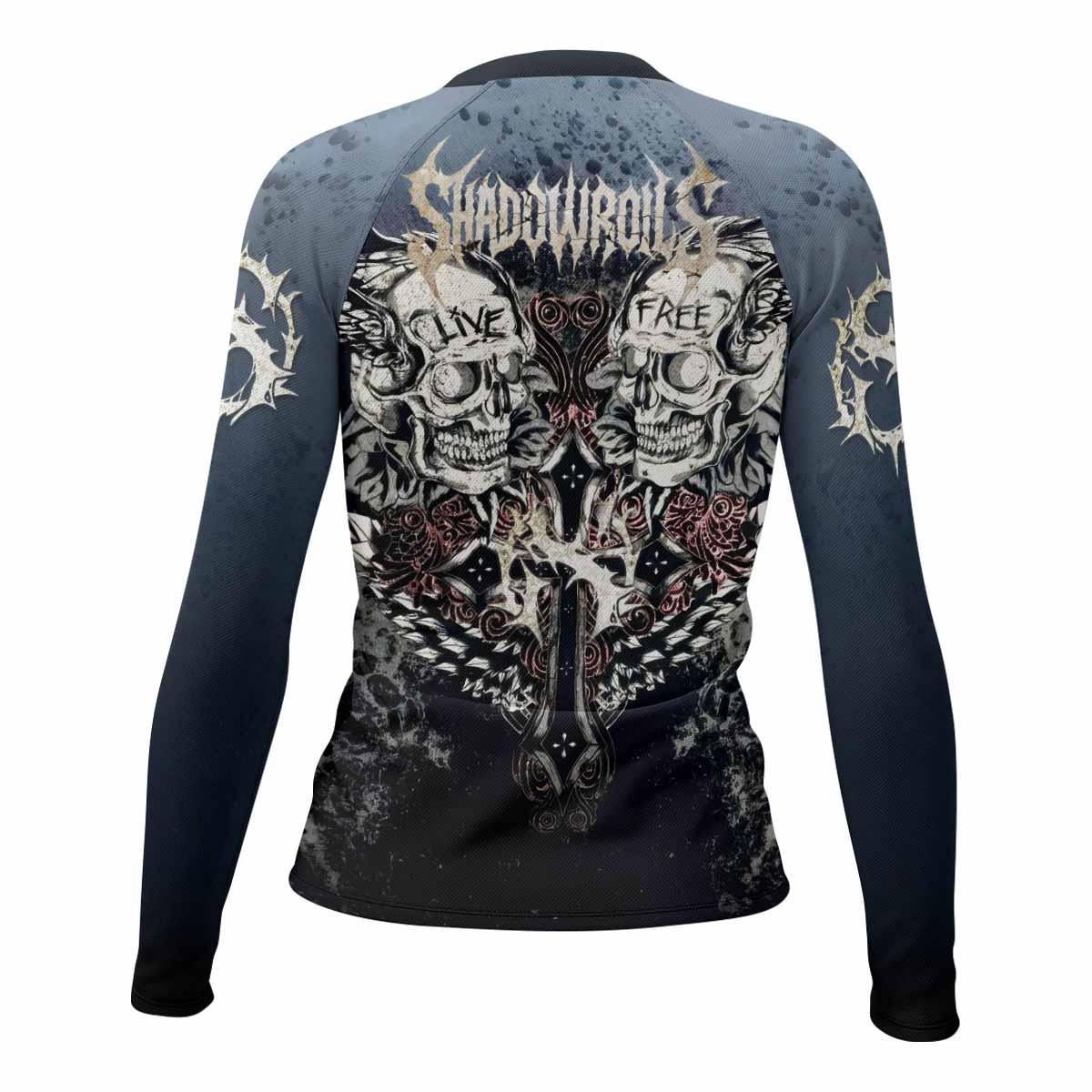 Live Free Warrior Rash Guard