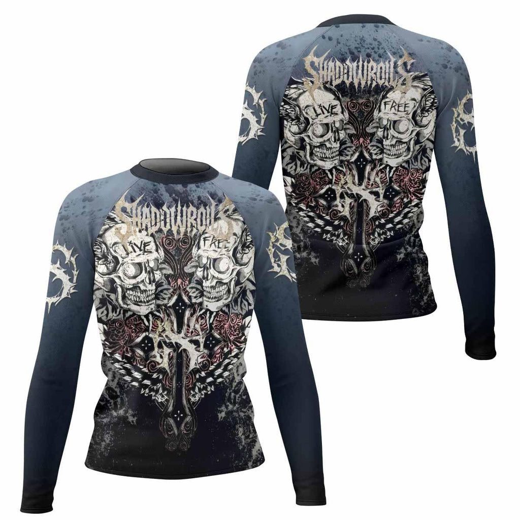 Live Free Warrior Rash Guard