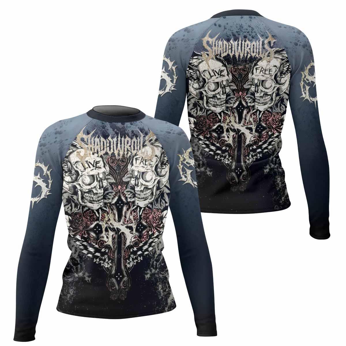 Live Free Warrior Rash Guard