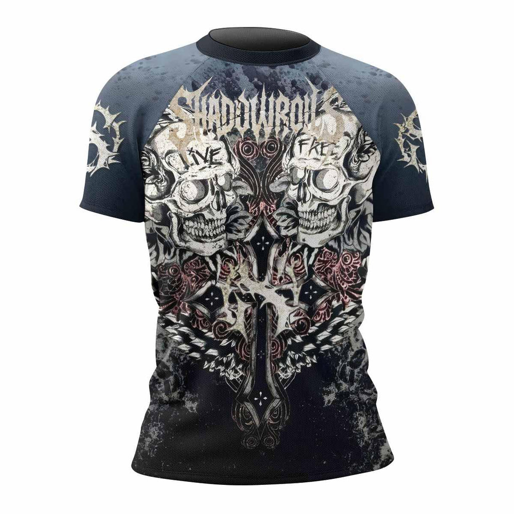 Live Free Warrior Rash Guard