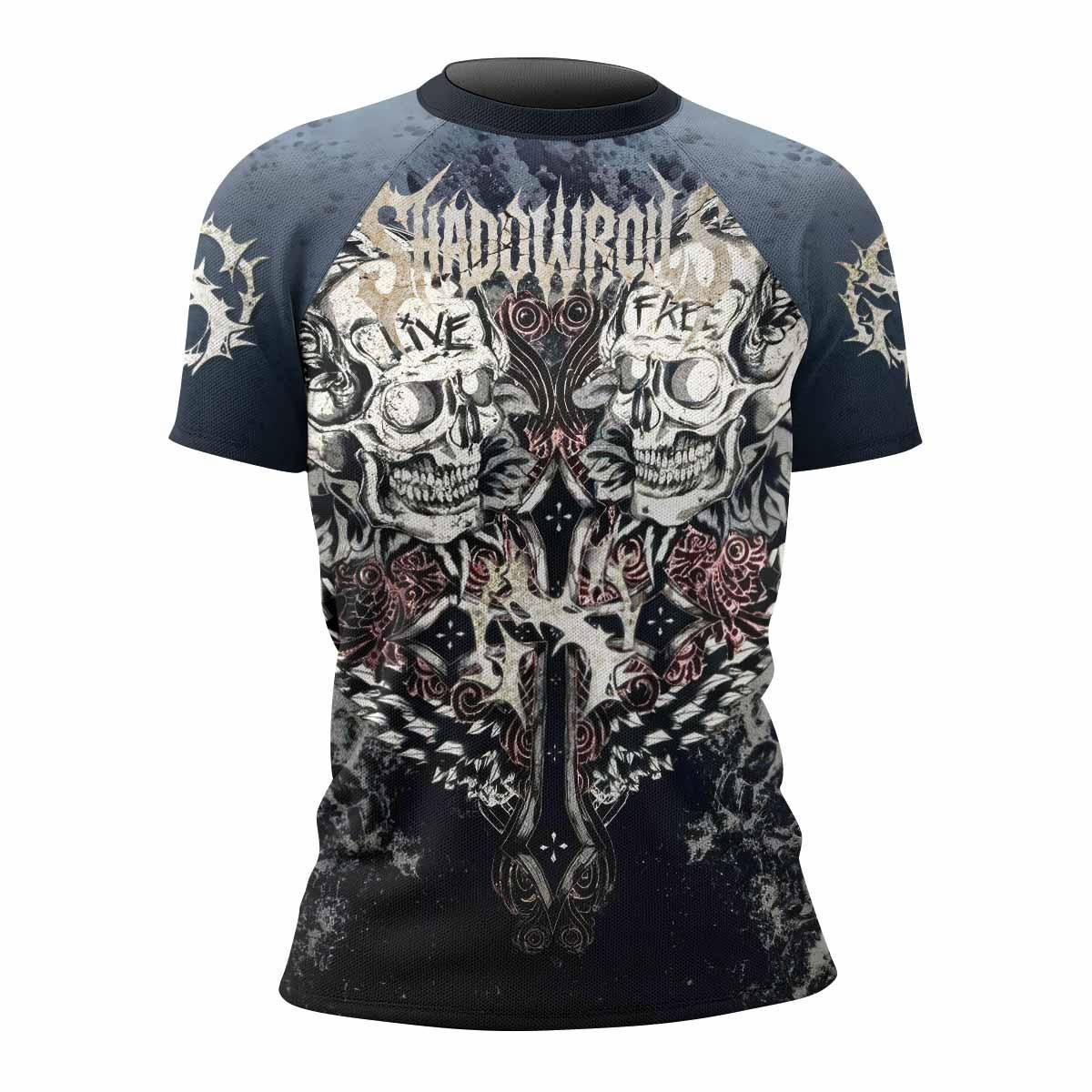 Live Free Warrior Rash Guard