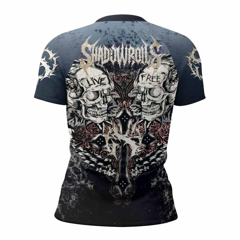 Live Free Warrior Rash Guard