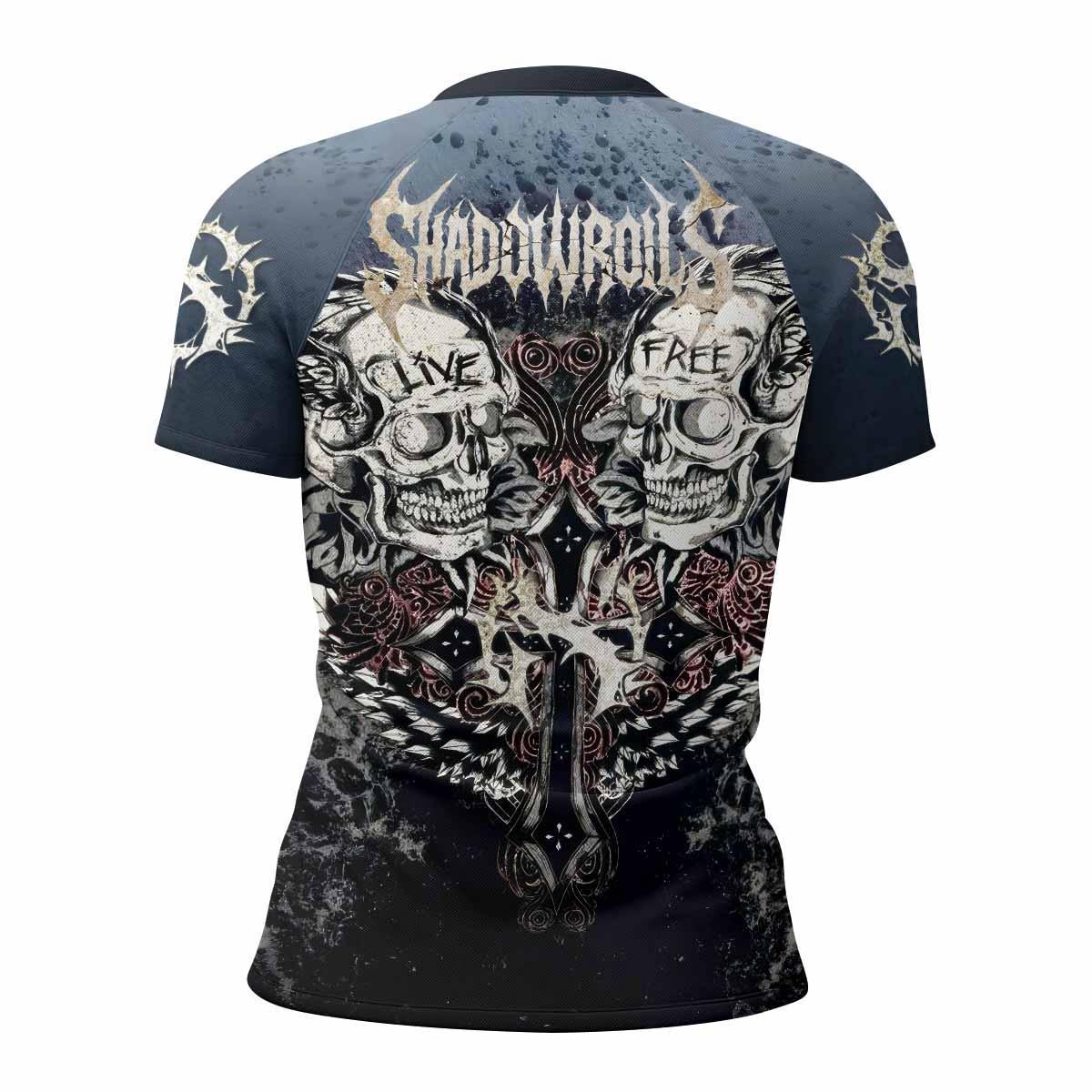 Live Free Warrior Rash Guard