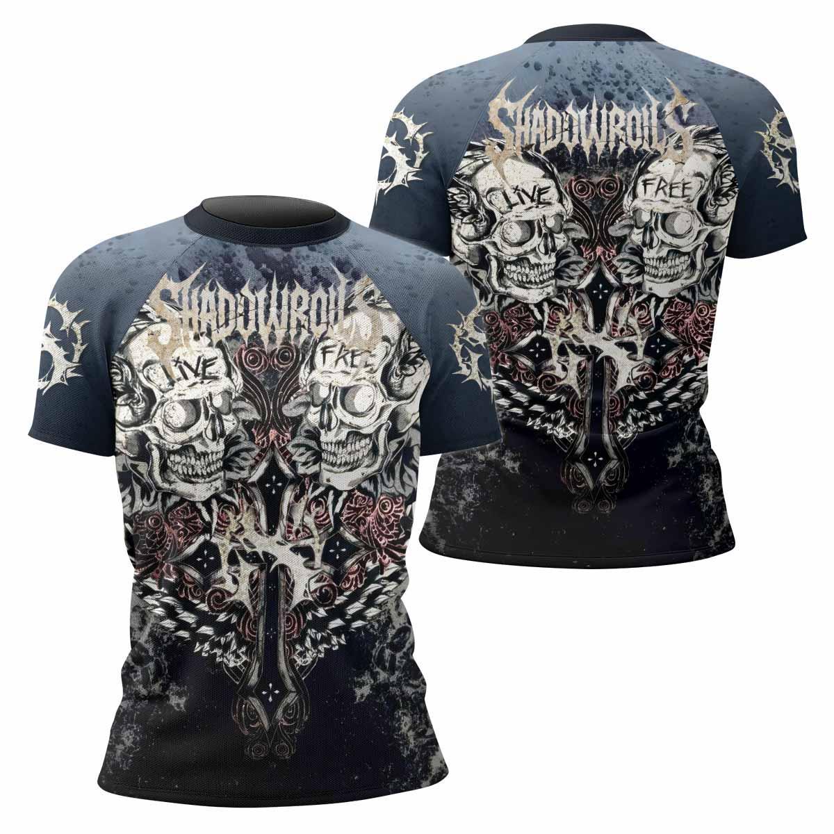 Live Free Warrior Rash Guard