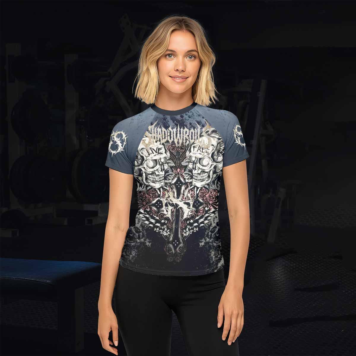 Live Free Warrior Rash Guard