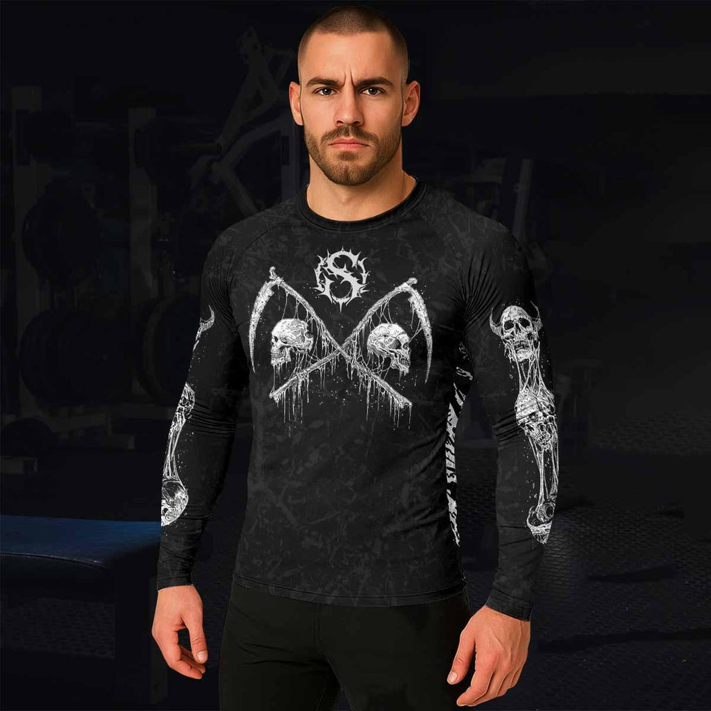 March Into Turmoil Rash Guard