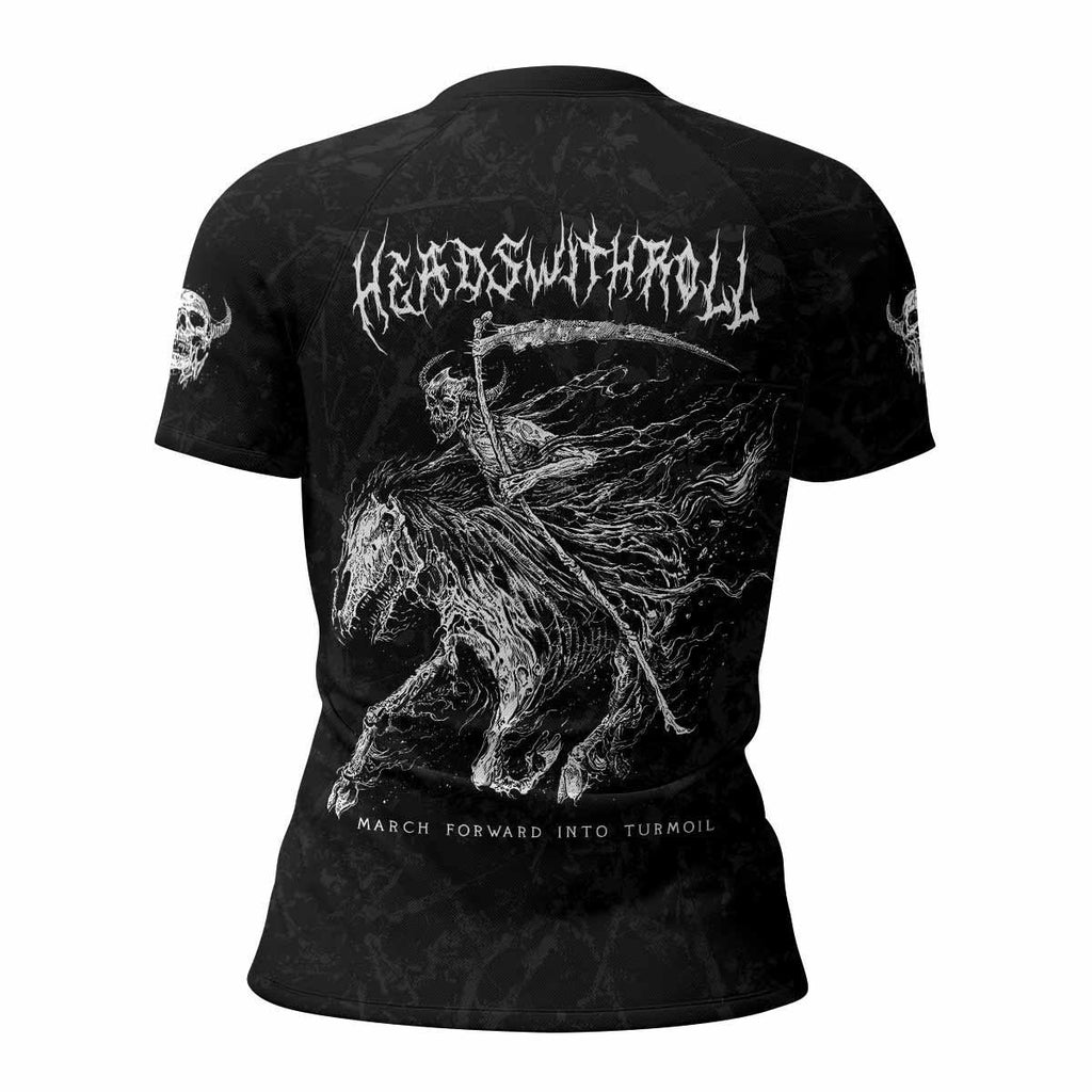 March Into Turmoil Rash Guard