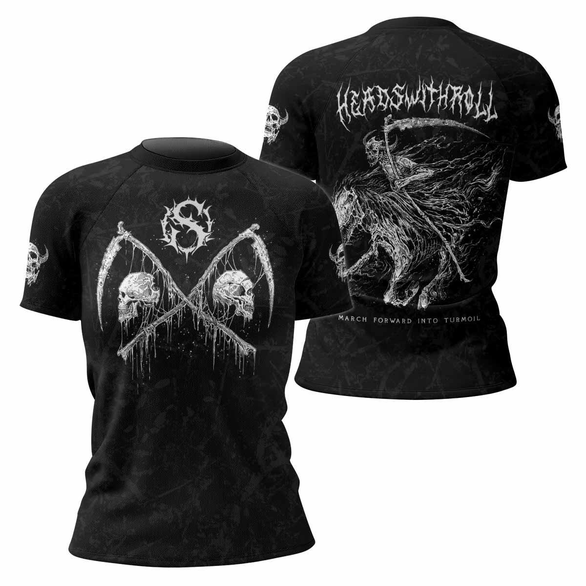 March Into Turmoil Rash Guard