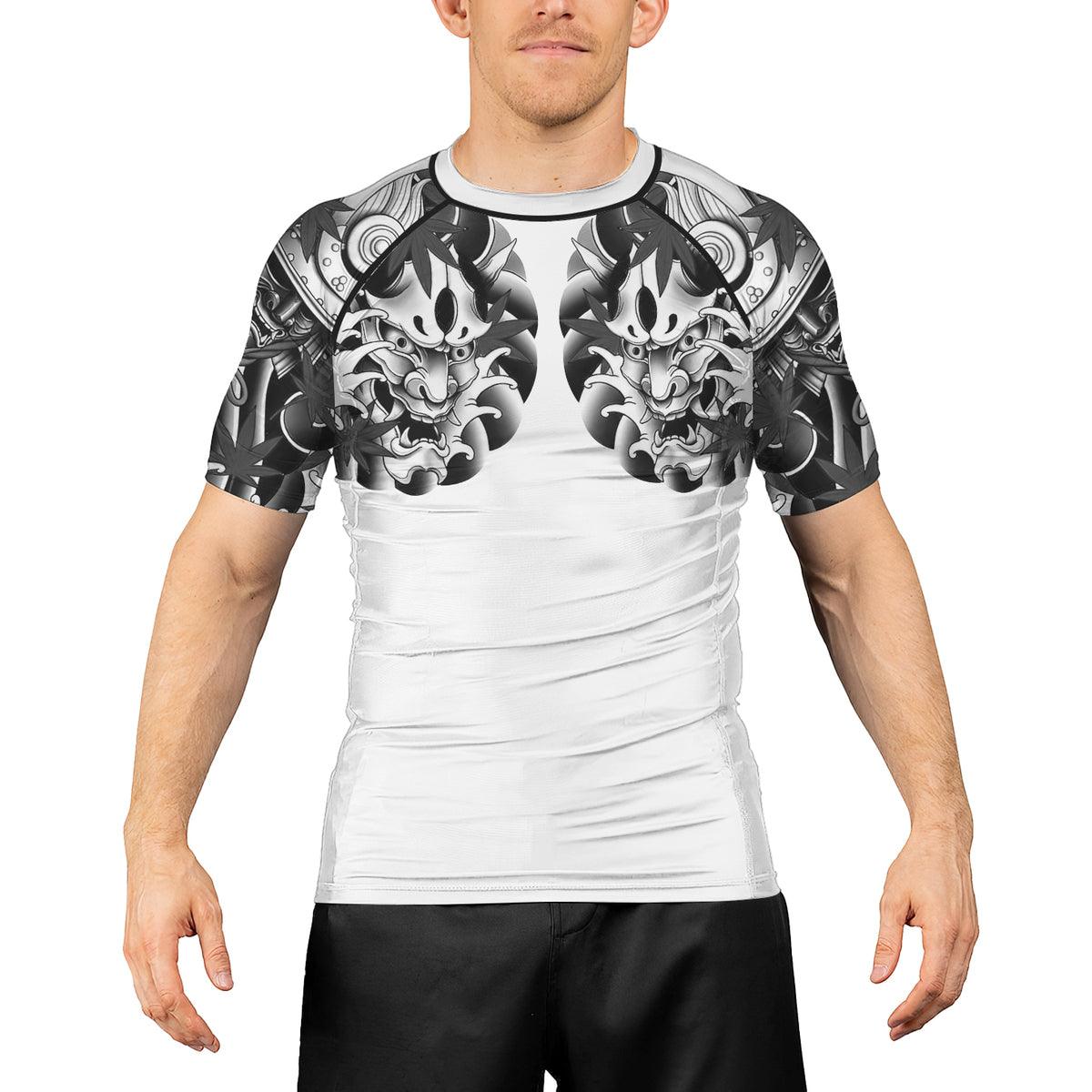 Rashninja Oni Shadows Men's Short Sleeve Rash Guard