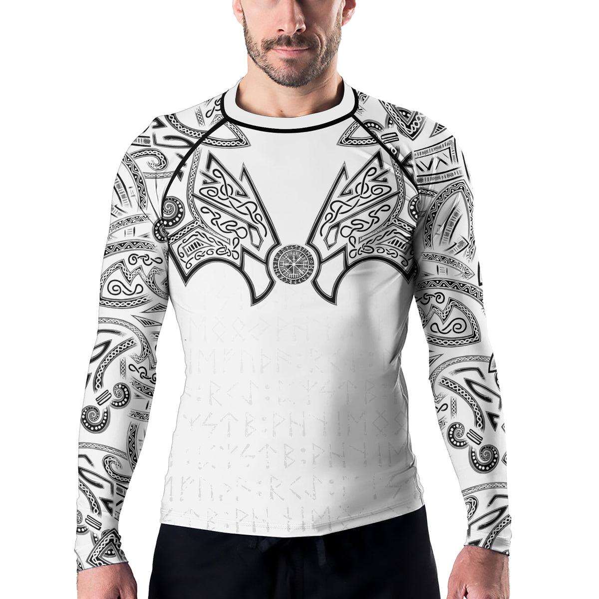 Rashninja Thor's Hammer Ranked Men's Long Sleeve Rash Guard
