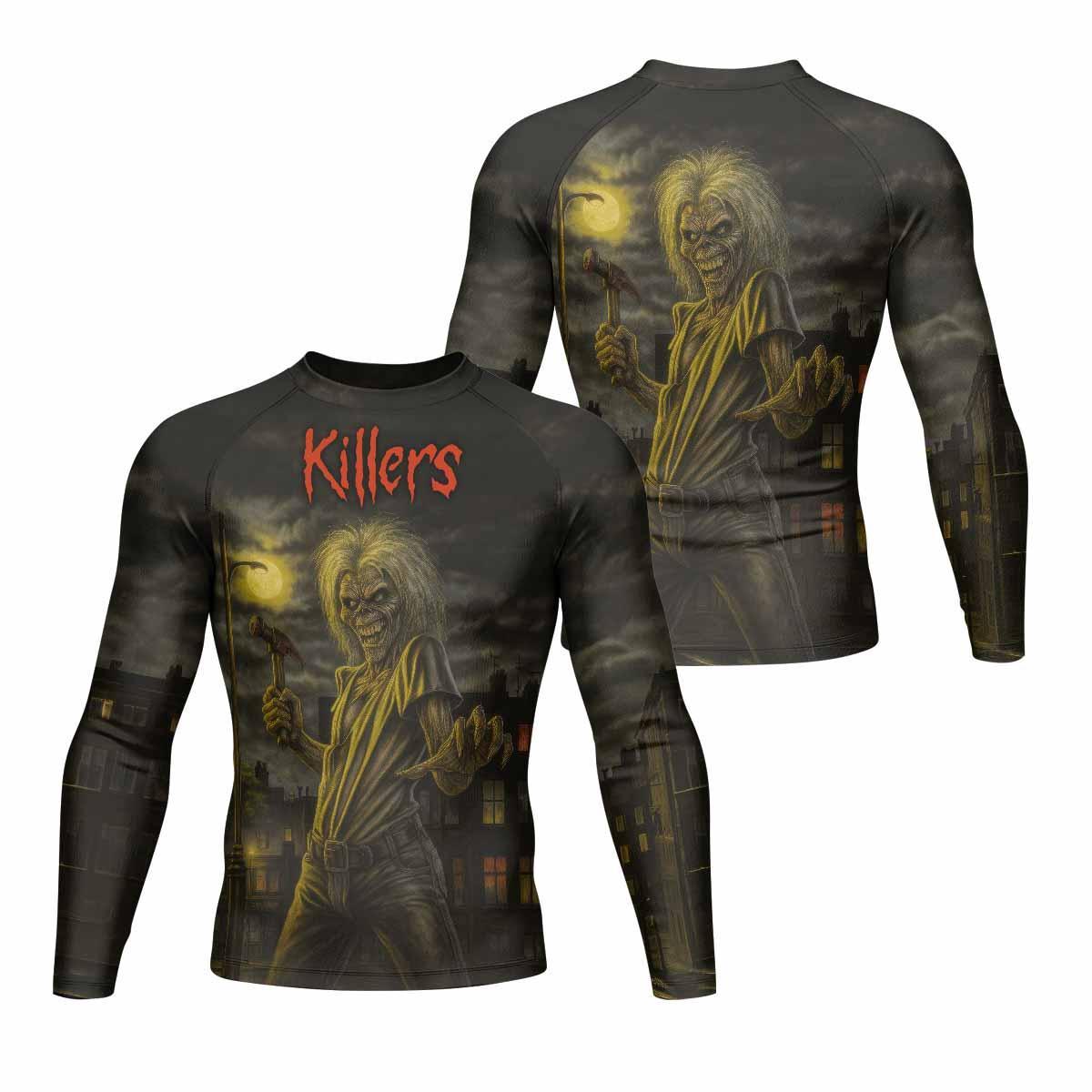 Iron Maiden Midnight Slayer Rash Guard