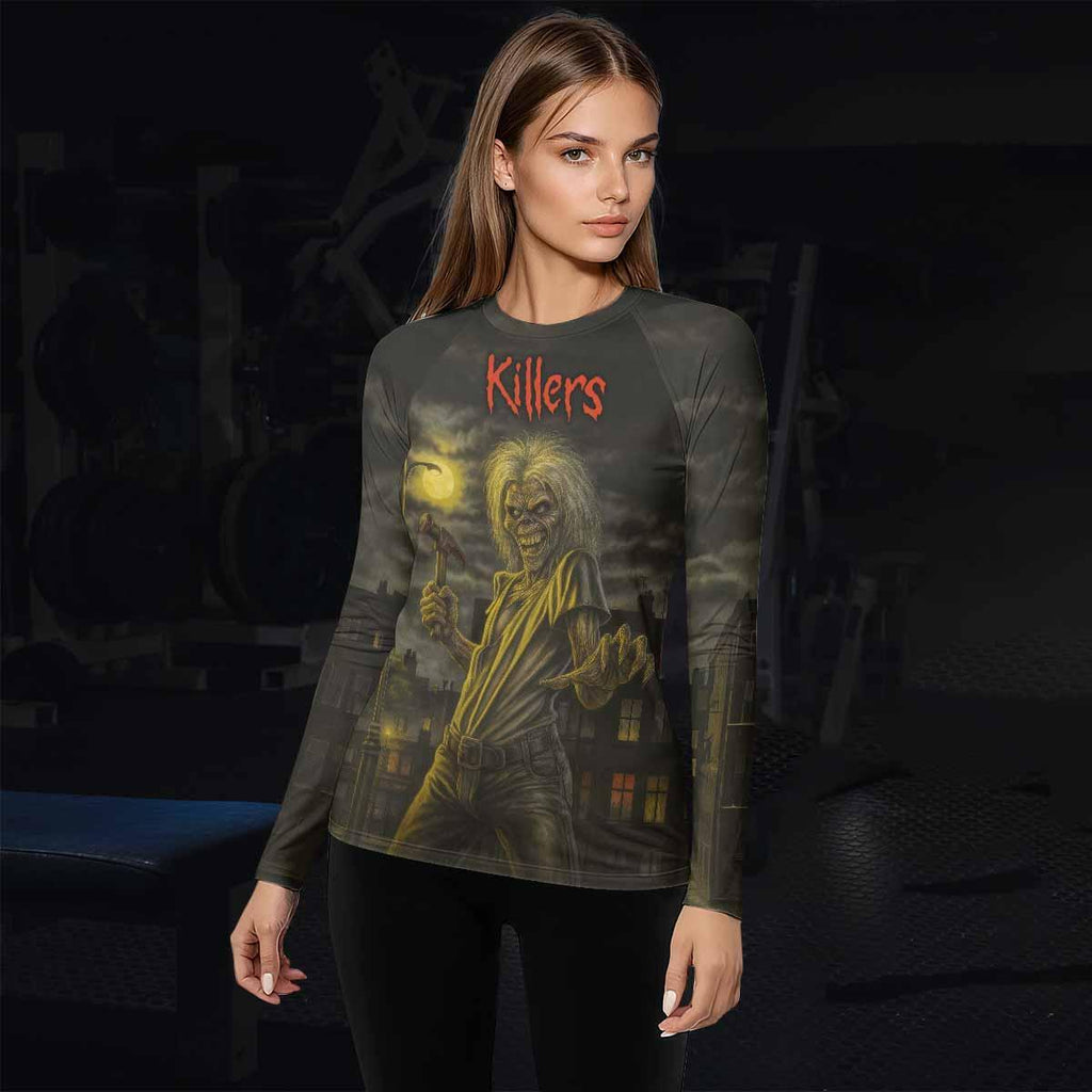 Iron Maiden Midnight Slayer Rash Guard