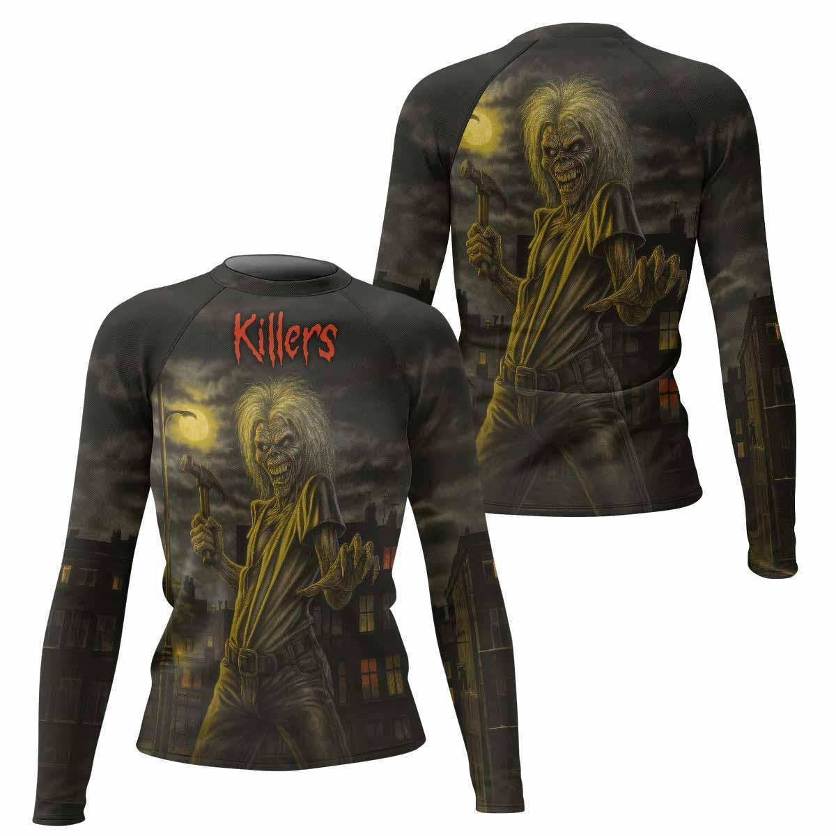 Iron Maiden Midnight Slayer Rash Guard