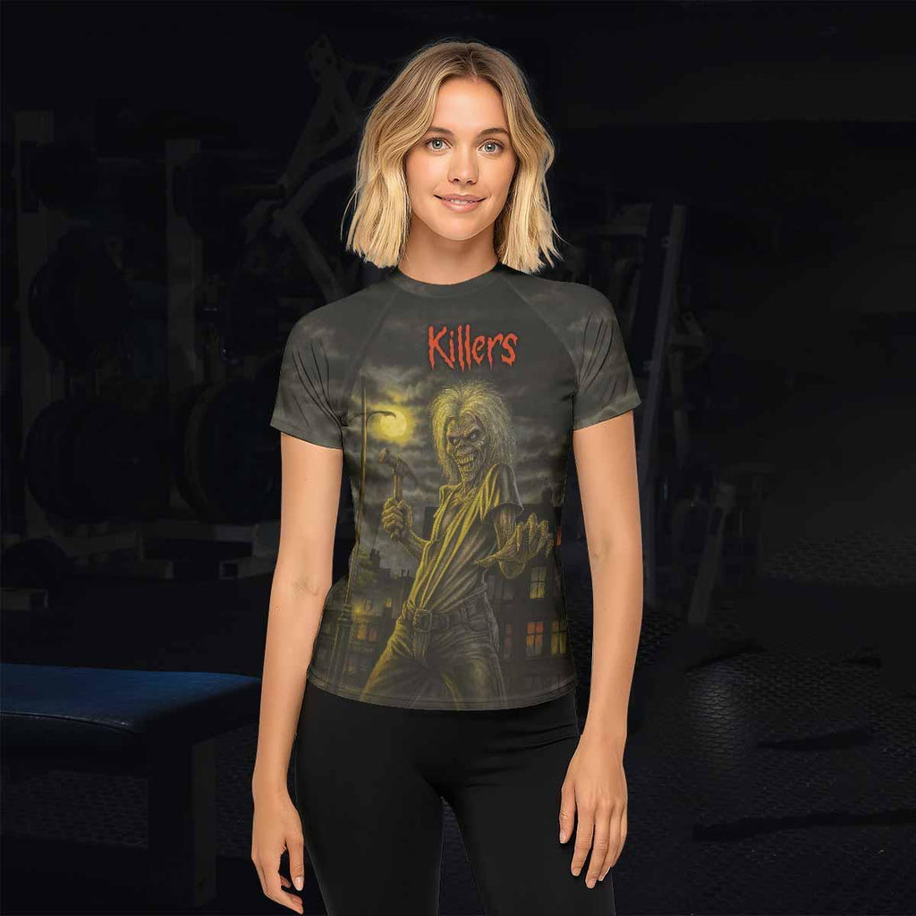 Iron Maiden Midnight Slayer Rash Guard