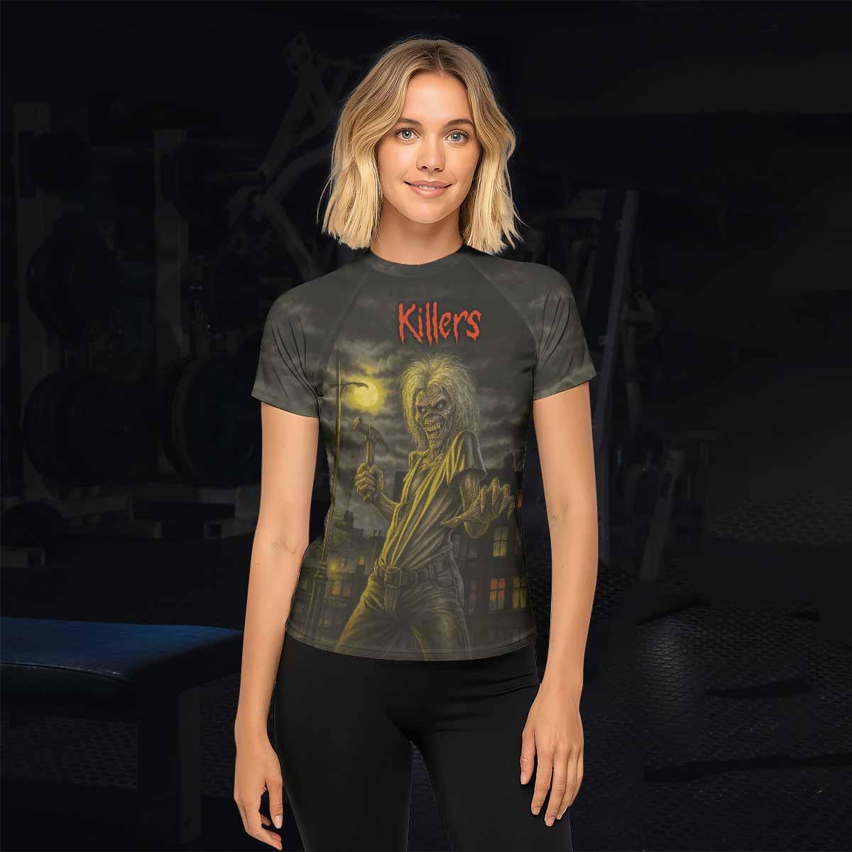 Iron Maiden Midnight Slayer Rash Guard